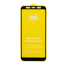 Защитное стекло Full Glass для Samsung Galaxy A8 Plus 2018 (A730) черное (Full GC) тех. пак