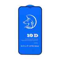 Защитное стекло 6D (T.M) для Apple iPhone 12 Pro Max/6.7 черное тех. пак