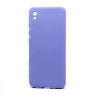 Чехол Silicone Case NEW ERA (накладка/силикон) для Xiaomi Redmi 9A сиреневый