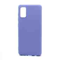 Чехол Silicone Case NEW ERA (накладка/силикон) для Samsung Galaxy A41 сиреневый