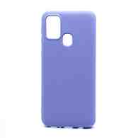 Чехол Silicone Case NEW ERA (накладка/силикон) для Samsung Galaxy M31 сиреневый