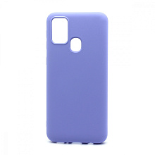 Чехол Silicone Case NEW ERA (накладка/силикон) для Samsung Galaxy M31 сиреневый