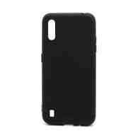 Чехол OU Lovely Fruit для Samsung Galaxy A01 (A015) силикон в блистере матовый чёрный
