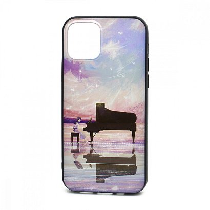 Чехол EDIVIA 3D Print (накладка/силикон-пластик) для iPhone 12/12 Pro/6.1 (076)