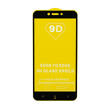Защитное стекло Full Glass для Xiaomi Redmi 4X черное (Full GC) тех. пак