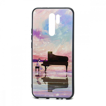 Чехол EDIVIA 3D Print (накладка/силикон-пластик) для Xiaomi Redmi 9 (076)