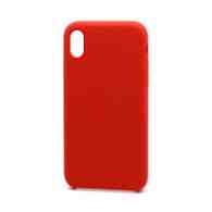 Чехол Silicone Case без лого для Apple iPhone XR (014) красный