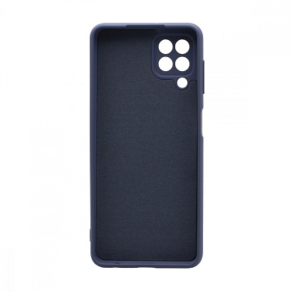 Чехол Silicone Case NEW ERA (накладка/силикон) для Samsung Galaxy A22 серый