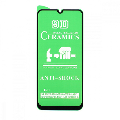Защитная пленка Ceramic для Samsung Galaxy A20/A30/A30S/A50/A50S/M21S/M31 противоударная тех. пак